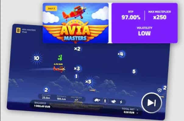 Disfruta de la emoción al jugar en Aviamasters